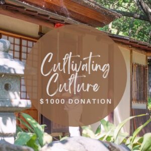 cultivating culture 1000 donation shinzen